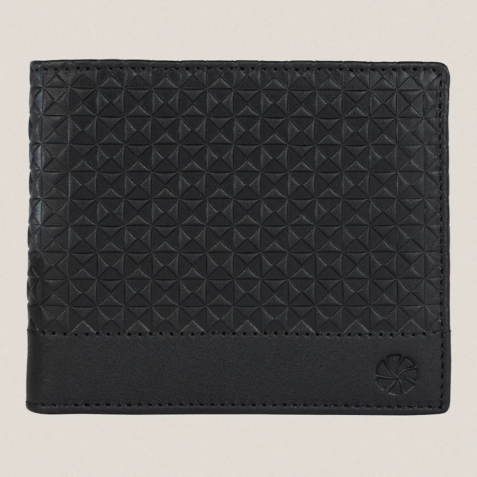 Cartera Geo Negra con Monedero