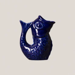 Jarra Peixe Azul Cobalto