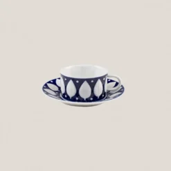 Juego Té 6 servicios F73 Azul