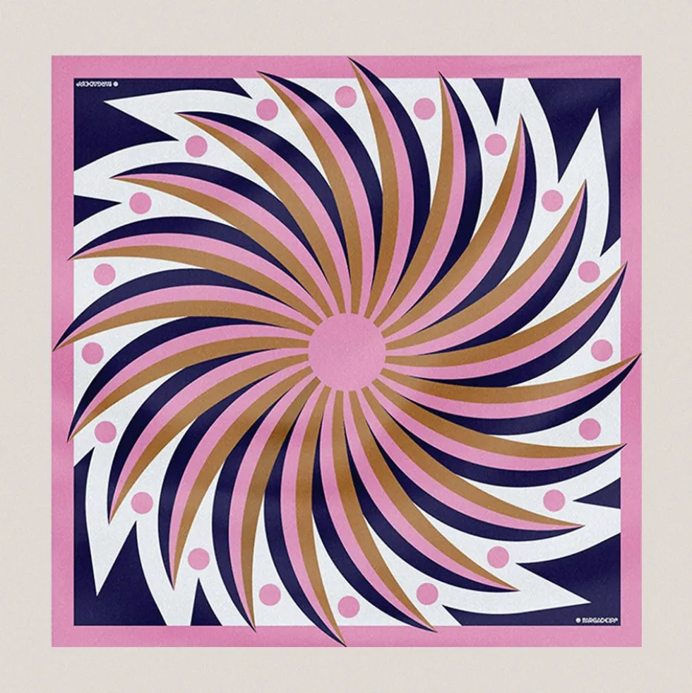 Pañuelo Posnuclear Rosa